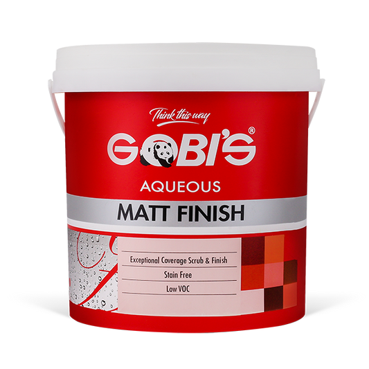 Gobi’s Aqueous Matt Finish